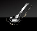 Axyaa Stainless Steel Deepened Soup Spoon - Large Tableware for Home