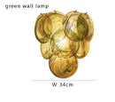 Axyaa Colorful Glass Chandelier for Home and Hotel Lighting.