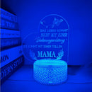 Axyaa Heart-shaped Colorful 3D Touch Night Light - Unique Room Decoration Lamp