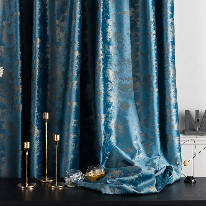 Axyaa Velvet Blackout Curtains - Luxury Home Decor for Living Room