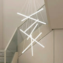 Axyaa Modern Ceiling Chandeliers - Elegant Hanging Light Fixture for Indoor Dining and Living Room