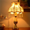 Axya Nordic Retro Resin Table Lamp for Bedroom, Children's Room, and Home Decor