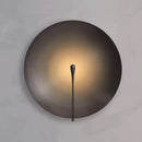 Axyaa Round Distressed Art Wall Lamp - Minimalist Style for Living Room and Bedroom