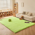 Axyaa Soft Lamb Wool Kids Bedroom Carpet Plush Fluffy Mat for Home Decoration