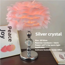 Axyaa Nordic Feather LED Desk Lamp: Modern & Minimalist Lighting Fixture