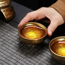 Axya Luxury Tea Set - 24k Gold-plated & 999 Silver-plated Top-grade Chinese Tea Set
