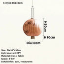 Axyaa Zen Fabric LED Pendant Chandelier for Living Room Bedroom Decor
