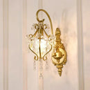 Axyaa E14 Crystal Sconce Wall Lamp Modern Bedroom Decor Lighting Fixture