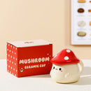Axyaa Mushroom Mug with Lid 400ML