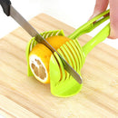 Axyaa Tomato Lemon Slicer Potato Onion Cutter Food Tong
