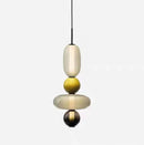 Axyaa Nordic Glass Chandelier Pendant Light - Creative Modern Art Style Home Restaurant Decor
