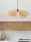 Axyaa Handmade Rattan Chandelier Pendant Light - Japanese Wabi Sabi Style