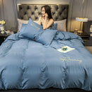 Axyaa Embroidered Duvet Cover Set | Soft & Skin-Friendly Bedding for Queen & King Beds