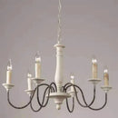 Axyaa Rustic Wooden Chandelier for Home Decor and Lighting