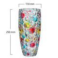 Axyaa Nordic Glass Ornament: Stylish Homestay Restaurant Vase Ornament for Elegant Living Space