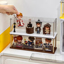 Acrylic Figures Display Stand for Axyaa TV Cabinet and Desktop Organization