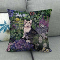 Axyaa Cat Garden Relax Pillowcase