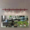 Axyaa Modern U-shaped Chandelier for Restaurant Bar Bedroom Living Room