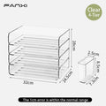 Axyaa Desk Organizer with File Holders, Paper Tray, and Pen Holder