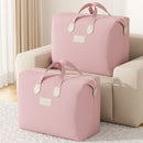 Axyaa Cotton Quilt Storage Bag for Household Clothing Organization