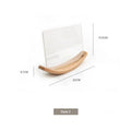 Beech Wood Photo Frame Table by Axyaa: Creative Japanese Style Ornaments