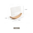 Beech Wood Photo Frame Table by Axyaa: Creative Japanese Style Ornaments