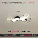 Axyaa Round LED Ceiling Chandelier With Remote Control for Living Room, Bedroom, Dining Room