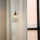 Axyaa Clear Glass LED Pendant Lights - Nordic Modern Decor Loft Restaurant Hanging Lamp