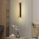 Axyaa Nordic Wooden LED Wall Sconce for Bedroom, Living Room & Bathroom