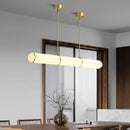 Axyaa Nordic Cylindrical Pendant Light Chandelier for Dining Room