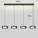 Axyaa Ring LED Pendant Light Chandelier for Modern Living and Dining Room