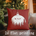 Axyaa Christmas Fun Pillow Covers for Sofa Bedroom Car Cushion Decor
