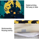Axyaa Halloween Skull Cat Pumpkin Bat Castle Pillowcase 45x45cm
