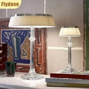 Axyaa Cream Wind Crystal LED Desk Lamp for Home Decoration in Bedroom & Living Room