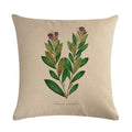 Axyaa Plant Print Embrace Pillowcase 45*45cm