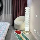 Axyaa Gourd LED Floor Lamp White Nordic Design Living Room Bedroom Standing Lamp