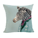 Axyaa Animal Clothes Cushion Cover – Cat Fox Bear Elephant Pillowcase