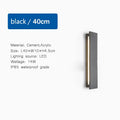 Axyaa LED Limestone Sconce Garden Light for Country Villa Balcony, Waterproof Porch Lamp