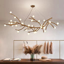 Axyaa Modern LED Pendant Chandelier for Home Decor and Indoor Lighting