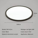Axyaa Modern LED Ceiling Lamp Dimmable for Bedroom Study Indoor Lighting Fixtures
