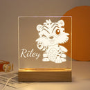 Axyaa Personalized 3D LED Name Nightlight - Kids Bedroom Decoration & Gift