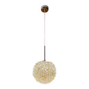 Axya Luxury Crystal Ball Pendant Light for Bedhead, Romantic Room Decor