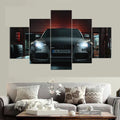 Vehicles Modified Car RS 5 Wide Body Sports Auto Print by Axyaa