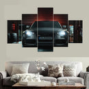 Vehicles Modified Car RS 5 Wide Body Sports Auto Print by Axyaa