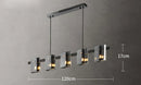 Nordic Glass Dining Pendant Light by Axyaa – Ceiling Chandelier for Living Room