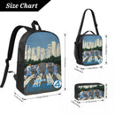 Axyaa Kids' Fantastic Four 2025 School Bag and Lunch Box Set