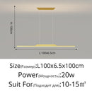 Axyaa Adjustable LED Strip Ceiling Light for Modern Spaces