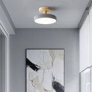 Axya Nordic Wood Ceiling Light - Modern Macaroon Design