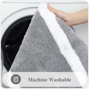 Axyaa Plush Bath Mat: Soft Non-Slip Rug for Bathroom, Bedroom, or Living Room