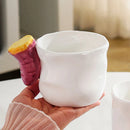 Axyaa Ceramic Fruit Plant Handle Mug - Cute Home Drinking Cup